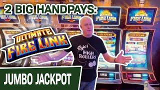 ⋆ Slots ⋆ ULTIMATE Fire Link Lands Me TWO Big Jackpot Handpays ⋆ Slots ⋆ 5 Treasures & Lock It Link Slots