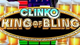DIAMONDS, BLING, & BEER!! ⋆ Slots ⋆ CLINKO KING OF BLING & BIER HAUS Slot Machine (INCREDIBLE TECHNO