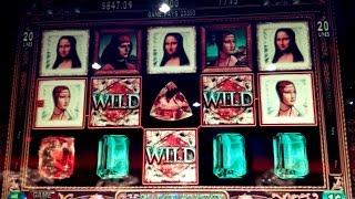 Davinci Diamonds Slot Machine BIG WIN $10 Max Bet *LIVE PLAY* Bonus and Line Hit! (2 videos)