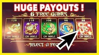 • 5 Treasures BIG WINS • - Free Spin Bonus With • Dragon Symbol • !