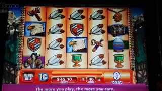 Griffin's Gate Slot Machine - Bonus with Retrigger - 80 Cent Big Win