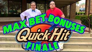 •BIG WIN•Quick Hit Slot Machine, Jackpot Win!•Guest SLOT TRAVELER• Max Bet! Season Finale!