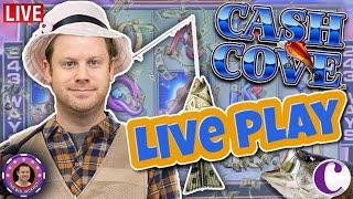 Cash Cove Live Slot Play - $3,500 and Fishing for a Monster Jackpot!