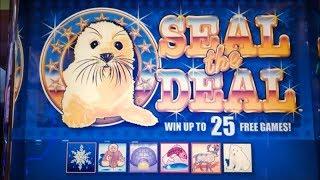 •I love Old Aristocrat !•SEAL the DEAL Slot (25 cent Denom)•$175 Free Play Live•彡栗スロ