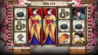 Geisha slot - 1,040 win!