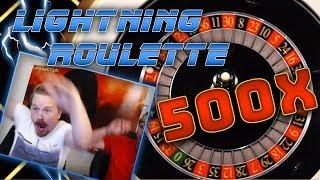 LIGHTNING ROULETTE - 500x WIN!
