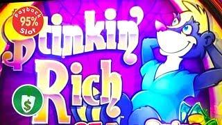 Stinkin' Rich 95% payback slot machine, 25 line, 3x, bonus