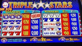 [Apr.10th ⑤] High Limit Triple Stars Slot 3 Reel & Dragon Cash Golden Century Slot 赤富士スロット