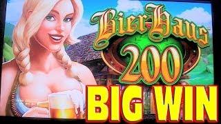 Bier Haus 200 - MEGA BIG WIN - Las Vegas Slot Machine BONUS + RETRIGGER