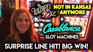BIG WIN! WOW! I didn't Realize Casablanca Slot Machine could pay that much on a line hit!