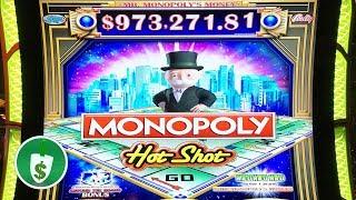 •  Monopoly Hot Shot slot machine, features & bonus