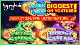 BIGGEST JACKPOT ON YOUTUBE for Mighty Cash Ultra 88 Dragon Flies 88 Slot!