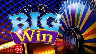 BIG WIN on the new Dream Catcher Live Casino Wheel