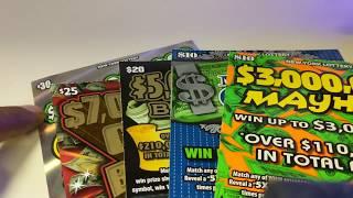 $95 worth of New York Lottery tickets MULTIPLE WINNERS •