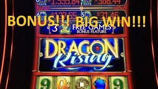 **Big Win!** - Dragon Rising Slot Machine Bonus
