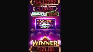 FUN DAO LE Progressive Jackpot Winner! Las Vegas Casino Slot Machine LIVE PLAY 12,108 units