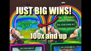 Emerald City Slot: 100x and up wins!