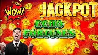 High Limit Echo Fortune Slot Machine BIG HANDPAY JACKPOT - Live Slot Play At THE COSMOPOLITAN