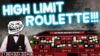 HIGH Stakes Roulette SICK Loss or SICK Win???