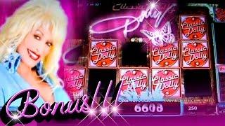 Dolly Parton Feature + Bonus Big Wins - 1c IGT Video Slots