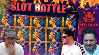 NEW! ONLINE SLOT BATTLE SPECIAL FEAT. RED TIGERS!