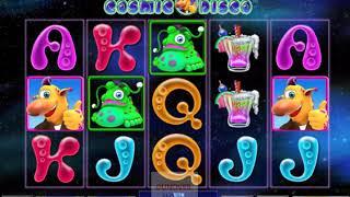 Cosmic Disco new slot by Playtech dunover plays...