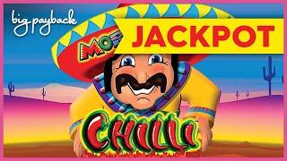 JACKPOT HANDPAY! More More Chilli Slot - RARE LUCKY FEATURE & MORE!