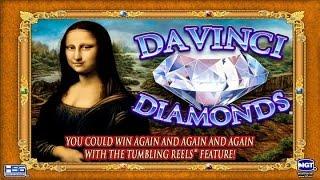 Live Play - DaVinci Diamonds - $5/Spin with BONUS!