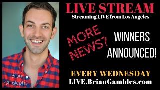 *LIVE STREAM* Winners Drawn + Exciting News! • Chat N' Drinking • Live w/ Brian Christopher in LA