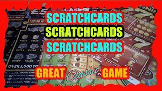 SUPER..DUPER Scratchcard Game.MONEY SPINNER..WINNING 777s..Cash Blast..PHARAOH'S FORTUNE..FULL £500s