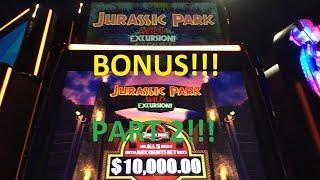 **BONUS/Nice Win!!!** - Jurassic Park Wild Excursion (Part 2)