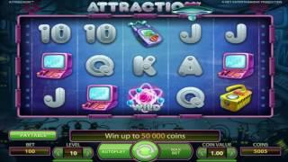 Free Attraction Slot by NetEnt Video Preview | HEX