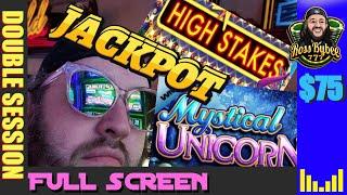 HIGH LIMIT Lightning Link High Stakes and Mystical Unicorn Double JACKPOT Session $150k+ Week