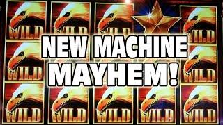 NEW MACHINE MAYHEM -- NEW GAMES!!!  New Slots!! New Bonus Wins!!!
