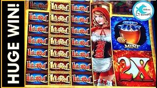⋆ Slots ⋆OMG! LITTLE RED = BIG MONEY!⋆ Slots ⋆ HUGE WIN ON LITTLE RED COLOSSAL REELS SLOT MACHINE! I LOVE THIS GAME!