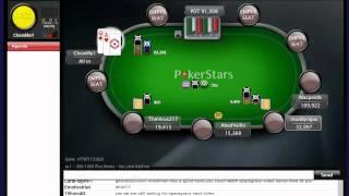 PokerSchoolOnline Live Training Video:"$4.50 180 Final Table Replayer Part 2 " (17/04/2012) ChewMe1