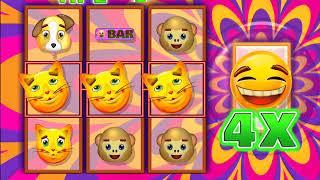 EMOJI MOJO Video Slot Casino Game with a FREE SPIN BONUS