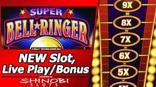 Super Bell Ringer Slot - First Look, Live Play with Free Games and Tower Bonus