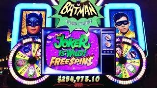 Batman Slot, Classic TV Series - Joker is Wild! Free Spins Bonus
