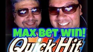 Big Win! Quick Hit Slot Machine, Max Bet Bonus with Retrigger, Season 2 Episode 1, Shades Rating!