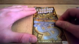 ILLINOIS LOTTERY $2,500,000 Jackpot, Huge Scratch Off Winner!