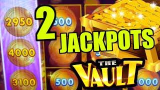 JACKPOT ON MAX BET IN LAS VEGAS! ⋆ Slots ⋆ High Limit The Vault Slot Machine Handpays!