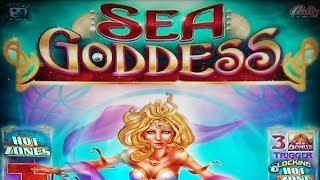 Sea Goddess Slot Bonus - Free Spins with Locked Wilds