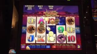 African Storm Slot Machine $.05 Denom Line Hit Aria Casino Las Vegas