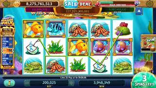 GOLD FISH Video Slot Casino Game with a "HUGE WIN" GOLD FISH BONUS