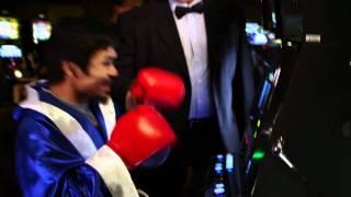 Manny "Pac Man" Pacquiao visits San Manuel Indian Bingo & Casino