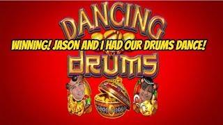 WINNING! DANCING DRUMS WITH JASON!