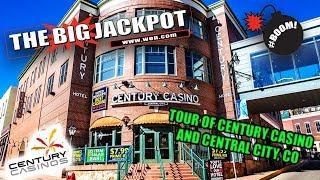 •The Big Jackpot Tours Century Casino on 1st Trip in Central City, CO