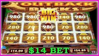 WoW AMAZING COMEBACK • BIG WINS • Upto $14 BET Outback bucks HIGH LIMIT Slots