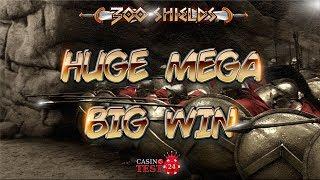 HUGE MEGA BIG WIN ON 300 SHIELDS SLOT (NextGen) - 1,25€ BET!